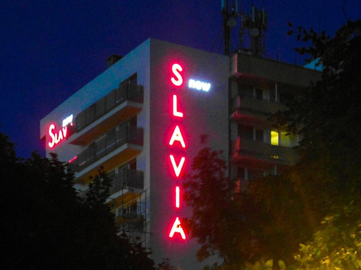 Holiday Home Slavia New 408 Z Sypialnia I Balkonem Przy Plazy ミエンジズドロイェ エクステリア 写真